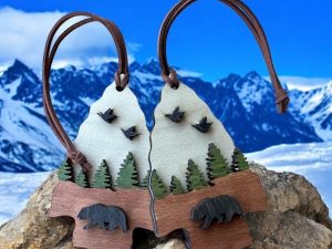 Arrowhead Hanging Ornament/Car Charm/ Native American Culture, Handmade
