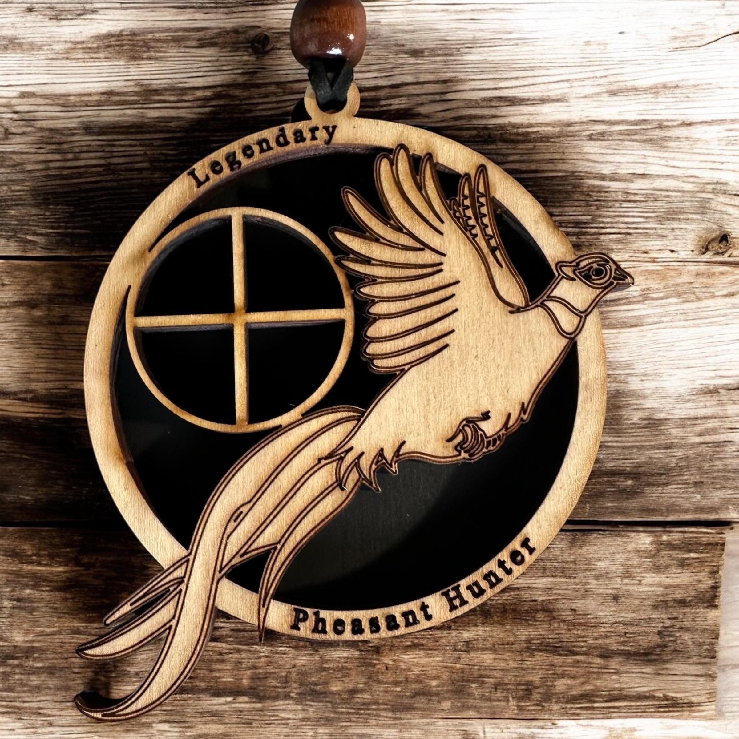 Laser Engraved Outdoorsman Car Freshener: Deer, Duck, Bass, Pheasant - Image 4