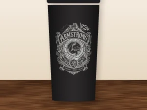 Armstrong Family Crest Tumbler
