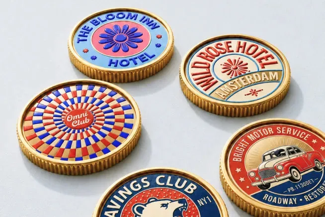 Full-color coasters printed with the xTool O1